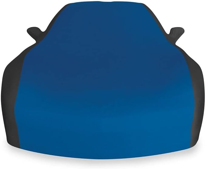 SR1 Performance C5 Corvette Car Cover 1997–2004 – Indoor Stretch Satin, Soft Breathable Dust Protection, Ultraguard Z06, Convertible, Hardtop (Blue/Black)