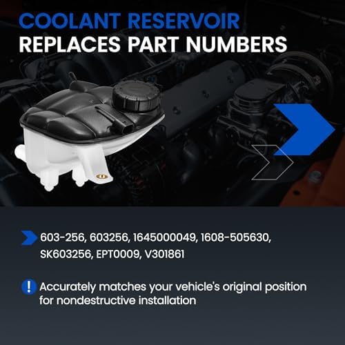 603-256 Coolant Tank for Mercedes GL/ML/AMG 06-15
