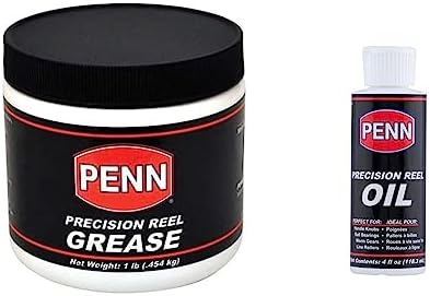 PENN Reel Grease (2 oz) and PENN Reel Oil (2 oz) Bundle