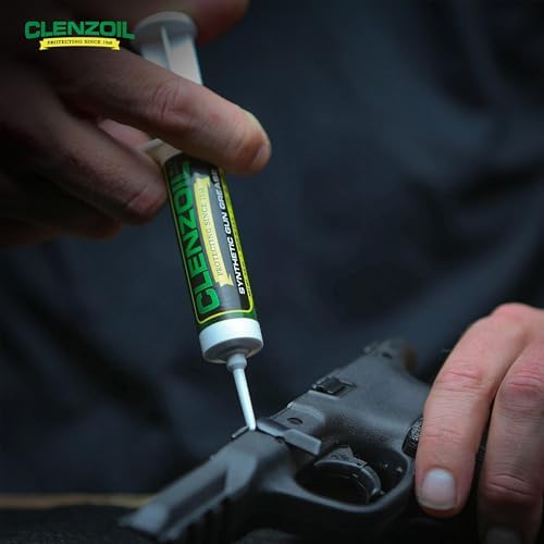Clenzoil Synthetic Gun Grease Syringe - All Firearms, 0.5 oz