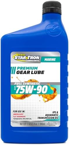 STAR BRITE Synthetic 75W90 Gear LUBE, Marine-Grade, API GL-5 Certified