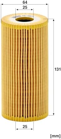 MANN-FILTER HU 7027 Z Cartridge Oil Filter