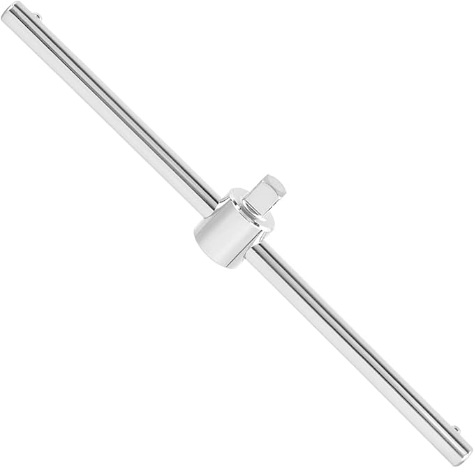 Utoolmart 1/4 Inch Drive Sliding Wrench Breaker Bar Adjustable T-Handle Socket Hand Tool 1Pcs