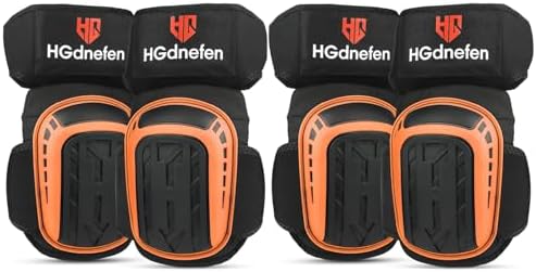 Knee Pads for Work,Thick Gel Foam Construction Knee Pads.2 Pair