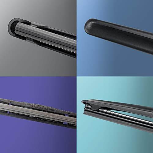 Spearhead THUNDER 26"+20" Hybrid Wiper Blades w/Neoprene Infused Rubber, Outwipes Silicone (Pair)
