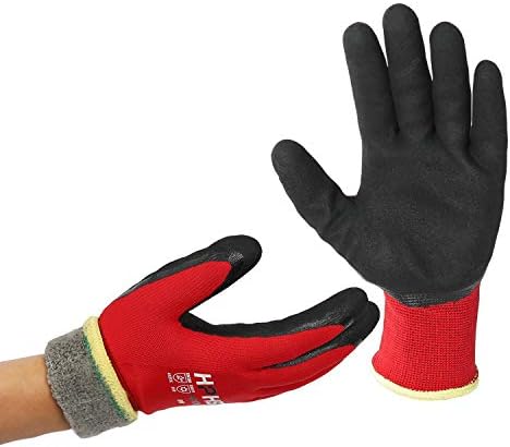 Winter Work Gloves - Double Coated Waterproof Oil-Proof work gloves 1 pair