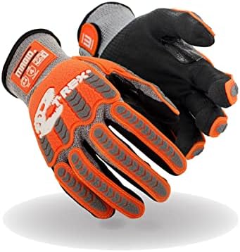 MAGID T-REX ANSI Level A4 Impact Gloves for Construction, 24 Pairs
