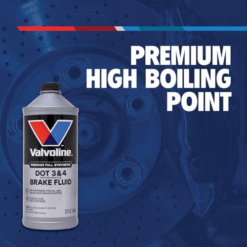 Valvoline DOT 3 & 4 Synthetic Brake Fluid, 32 oz