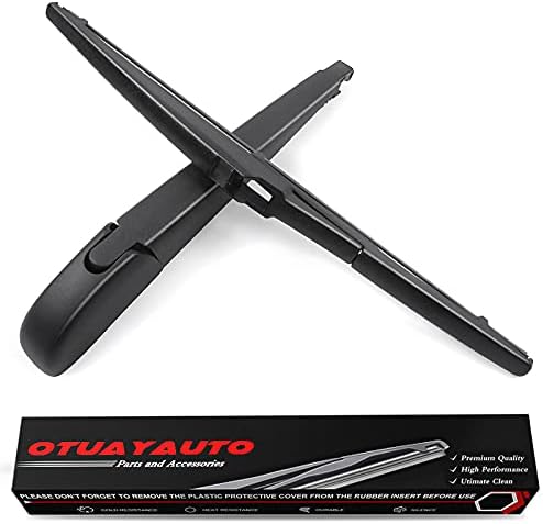 OTUAYAUTO Rear Windshield Wiper Arm and Blade - Replacement for Toyota RAV4 2000-2012, Matrix 2003-2008 OE:85242-12090
