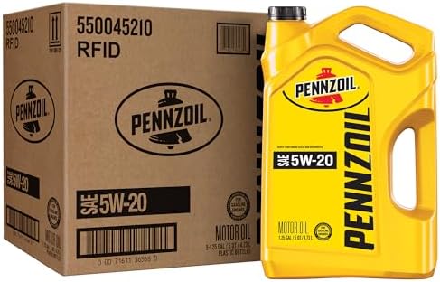 Pennzoil 5W-20 Motor Oil, 5 Quart (3 Pack)