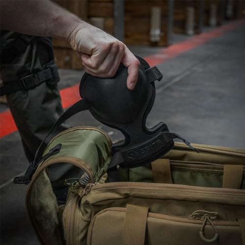 GRITR Tactical Knee Pads - Heavy Duty Professional Knee Protectors, Black