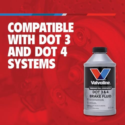Valvoline DOT 3 & 4 Synthetic Brake Fluid, 12 oz