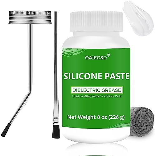 8 oz Dielectric Grease, Silicone Paste for Electrical Connectors & O-Rings