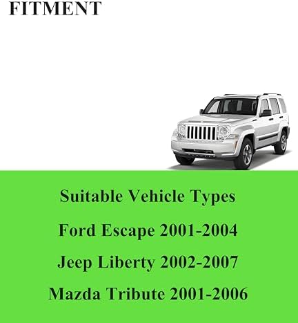 3 Wipers Fits Jeep Liberty 2002-2007/Ford Escape 2001-2004
