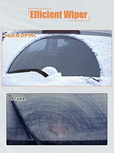 Replacement for 2009-2019 Dodge Journey Rear Wiper Arm Blade - MIKKUPPA Back Windshield Wiper Assembly Replacement - All Season Natural Rubber Cleaning Window