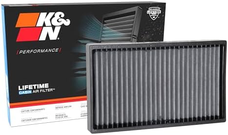 K&N LIFETIME Cabin Air Filter: Washable, Clean Air for your Cabin, VF2063