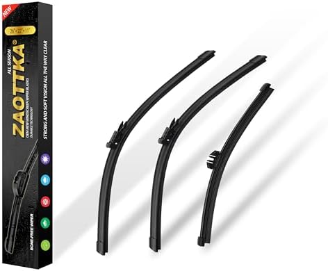 26"+22"+11" Windshield Wiper Blade Replacement Kit for 2011-2018 2019 2020 2021 2022 2023 Ford Explorer- OEM Quality All Season Windshield Wiper Top Lock (Set of 3)