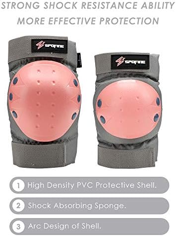 Kids Bike Helmet, Toddler Helmet for Youth Adult, Knee Pad Elbow Pad Wrist Guard Protective Gear Set for Skateboard, Bike, Skating, Cycling