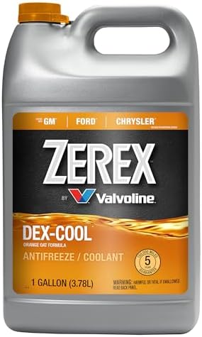 Zerex DEX-COOL Organic Acid Technology Concentrate Antifreeze/Coolant 1 GA, Case of 6