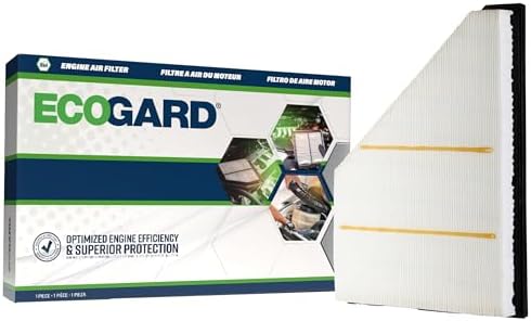 ECOGARD XA10651 Premium Engine Air Filter | Fits 2018-2023 Chevrolet Traverse 3.6L; 2017-2023 GMC Acadia 3.6L; 2024-2027 Traverse 2.5L; 2017-2027 Acadia 2.5L