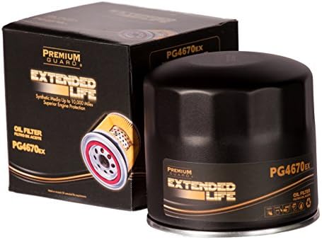 Premium Guard Extended Life Oil Filter up to 10k Miles PG4670EX | Fits 2009-2024 Nissan NP300, 2003-2007 Dodge Ram 1500, Ram 2500, 2001-2008 Chrysler Sebring, 2005-2007 300