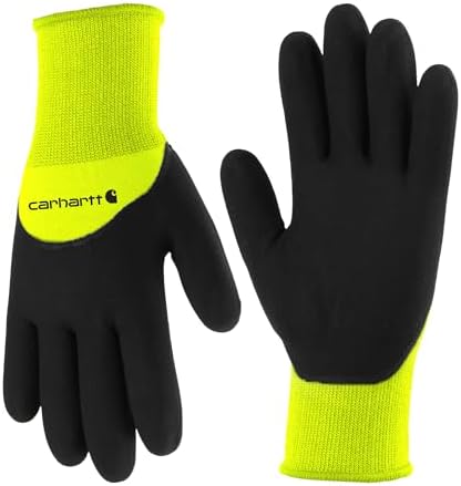 Carhartt Men's Thermal-Lined Full Coverage Nitrile Glove