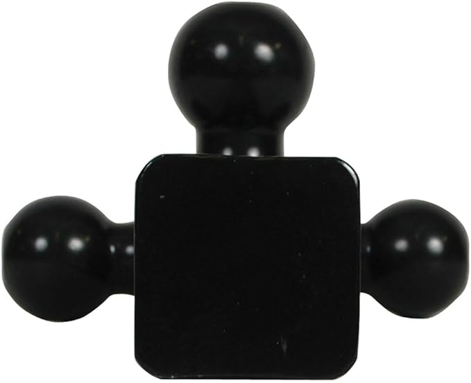 Reese Towpower 21512 Tri-Ball Trailer Hitch Ball Mount, (1-7/8 Inch, 2 Inch, 2-5/16 Inch Trailer Hitch Balls), Fits 2 Inch Square Receiver, 10,000 lbs. Capacity