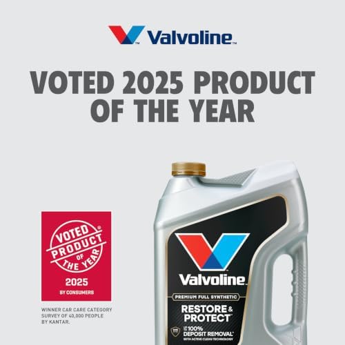 Valvoline Restore & Protect Full Synthetic 5W-20 Motor Oil 5 Quart
