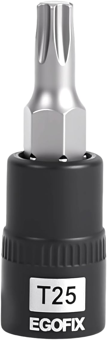 1/4 Inch Drive x T25 Torx Bit Socket