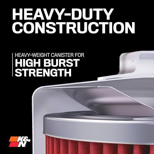 K&N Motorcycle Oil Filter: High Performance, Premium, KN-147