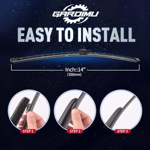 Rear Wiper Blades for Porsche Cayenne 2018-2011/ Audi Q3 2025-2019