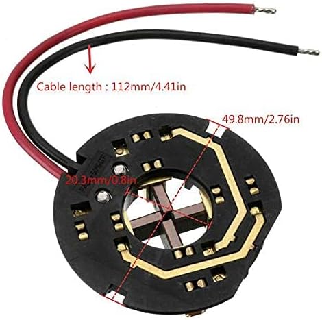 Carbon Brush Holder Brush Card Assembly Replacement for AEG Milwaukee M18 18V M12 Hammer Drill & Impact Driver Accessories.