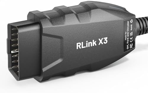 TOPDON RLink X3 OBD2 Adapter for GM/Ford/Chrysler, OBD USB FORScan Adapter