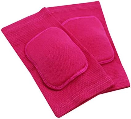 JUMISEE Kids Knee Pad, Anti-Slip Padded Sponge Knee Brace Breathable Flexible Elastic Knee Support for Football Volleyball Dance Skating Basketball Sports