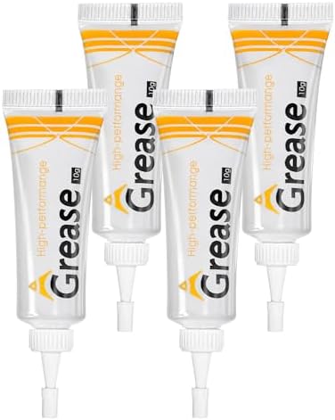 4 Pack Snap & Zipper Lubricant Waterproof Zipper Lube for Metal and Plastic Zippers Universal Zipper Grease Zipper Wax Ideal for Clothes, Wetsuit, Boat Care, Marine Travel, Camping, Drysuit, Gear Bag