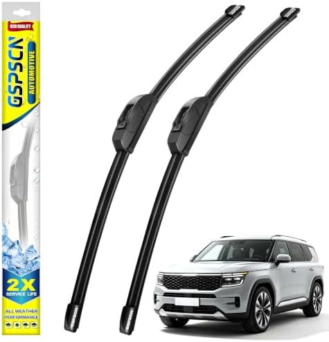 GSPSCN Windshield Wiper Blades for Kia EV9 2024-2026 (Pack of 2)