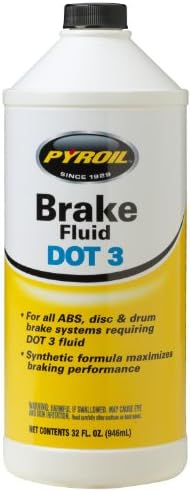 Pyroil PYBF32 DOT 3 Brake Fluid - 32 oz.