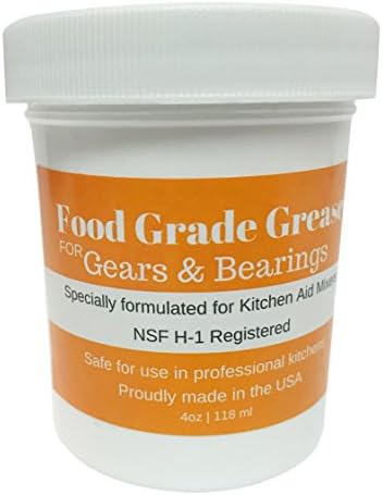 4oz Food Grade Grease for Kitchen Stand Mixers Made in The USA