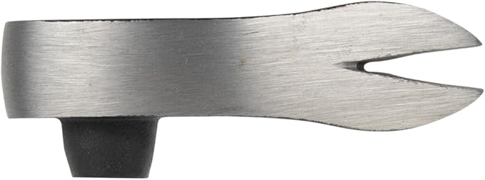 Klein Tools 66093 Nail Puller with Integrated Dimpler, Heavy-Duty Carbon Steel Cats Paw Pry Bar, 12-Inch