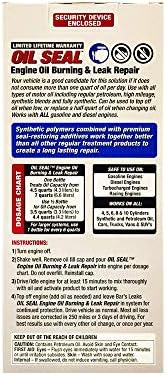 Bar's Leaks OS-1-4PK Oil Seal Engine Oil Burning/Leak Repair, 4-Pack