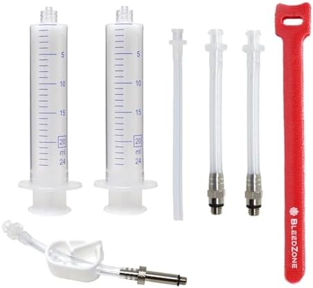 BleedZone Basic Brake Bleeder Kit Compatible with Tektro TRP Brakes, MTB