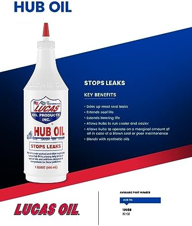 Lucas Oil 1 Qt. Hub Oil - 1 Each