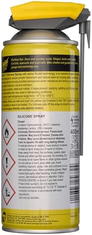 Silicone Spray Lubricant for Metal, Plastic & Rubber, 13.5oz