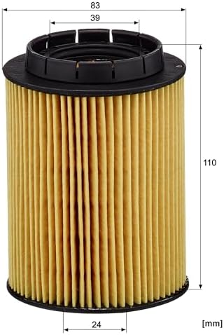 Mann Filter HU 932/6 n Cartridge Oil Filter Replacement Compatible With Audi A8 (2003), A8 L (2003), A8 Quattro (2000-2002), Q7 (2007-2010), S8 (2001-2003), Porsche Cayenne (2004-2011)