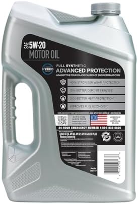 Valvoline Advanced Full Synthetic SAE 5W-20 Motor Oil 5 QT