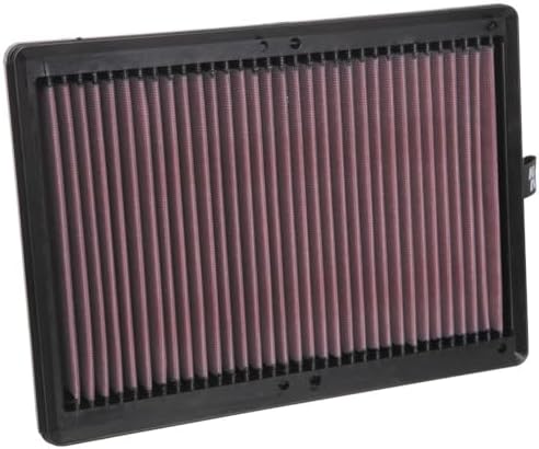 K&N High-Flow Original Lifetime Engine Air Filter: Increase Power: Premium, Washable: Compatible with 2015-2025 HYUNDAI/KIA: Palisade, Santa Fe, Carnival, Sedona, Sorento, Telluride, 33-5075