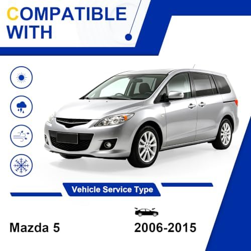 KAIYI 3 Windshield wipers Compatible with Mazda 5 2006-2015