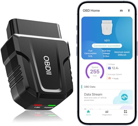 OBD2 Scanner Diagnostic Tool, Car Scanner for iOS & Android, Bluetooth 5.4