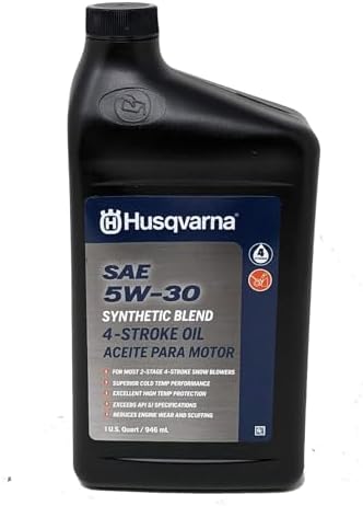 Husqvarna 32-oz 4-Cycle 5W-30 Synthetic Blend Engine Oil 593153504
