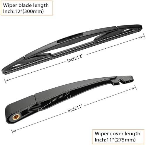 Rear Wiper Arm Blade Replacement for Ford Escape Flex Lincoln MKT